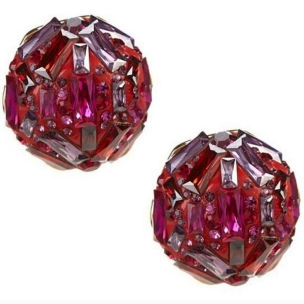 Kate Spade New York Baguette Stone Statement Studs